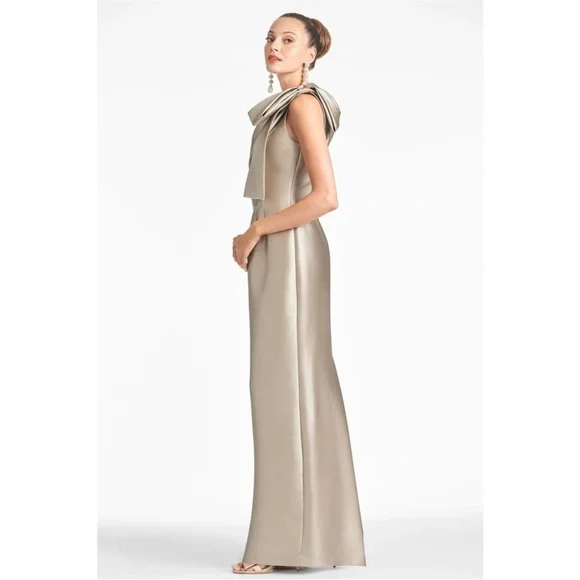 NWT Sachin + Babi Bonnie gown in pewter